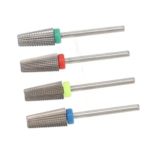 Nail Grinding Heads Tungsten Steel Nail Art Drill Bits Different Roughness Remove Nail Gel for Home for Pedicure - product information 23