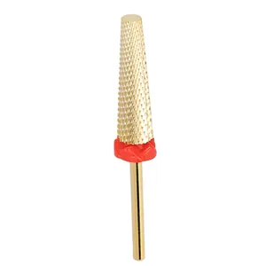 Tungsten Carbide Nail Bit for Manicure Pedicure Quick Efficient Grinding Versatile Nail Care Tool with Cuticle Cleaning Nail Callus Repair (132#-F) - 1414230065511-3