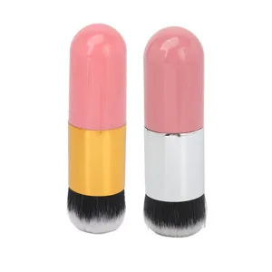 Liquid Brush Round Head 2 Pieces Makeup Brush Dense Hair Skin-Friendly for Travel Use - product information 19