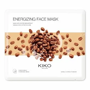 KIKO Milano Energizing Face Mask | Moisturising Hydrogel Face Mask With Coffee Extract - Energizing Face Mask