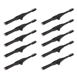 Eyelash Brush Comb Durable Portable Eyebrow Brush Practical Dual Ended Multifunctional for Makeup for Travel - 1410230102911-2