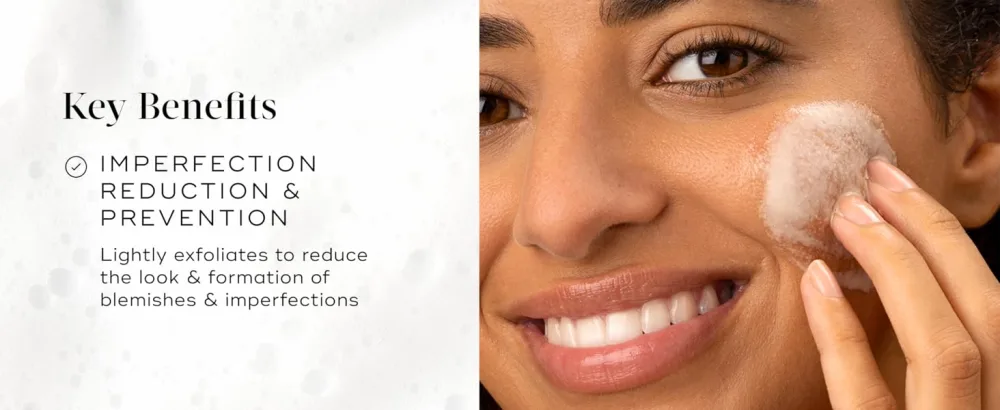 Medik8 Clarifying Foam - Refreshing AHA/BHA Blemish Cleanser - Hydrates & Smooths - For Blemish-Prone Skin - 150ml - Key Benefits