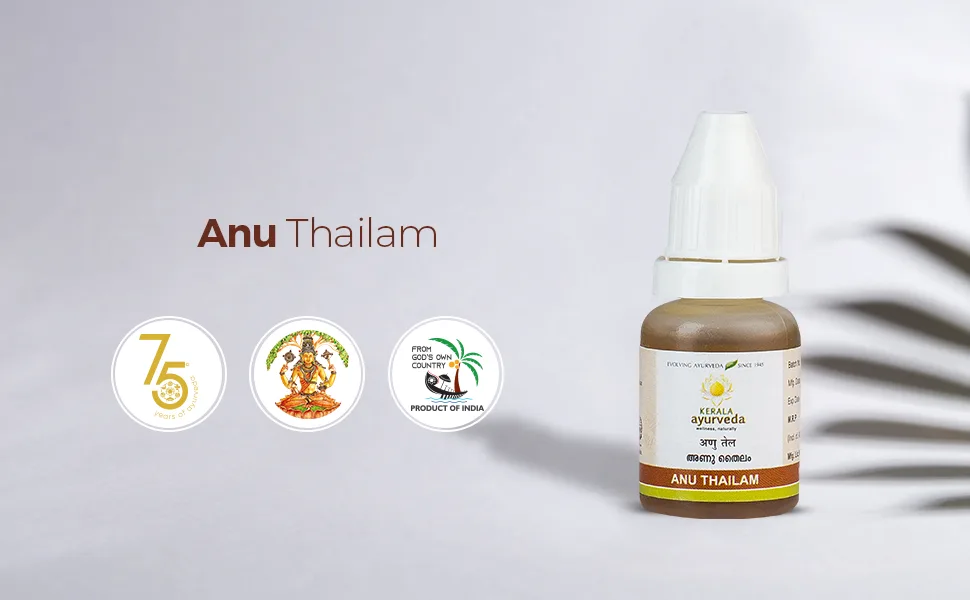 Kerala Ayurveda, Anu Thailam, 10 ml 10 ml (Pack of 1) - product information 2
