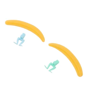Eyelash Separator Tool Reusable Easy Cleaning Rubber Lash Extension Separator Yellow Silicone Assist in Separating Eyelashes During Grafting for Beauty Salon - product information 15
