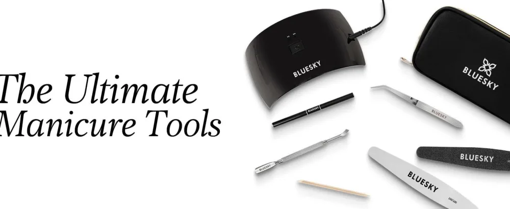 Bluesky 2 in1 Nail Brush & Pusher - bluesky nail accessories