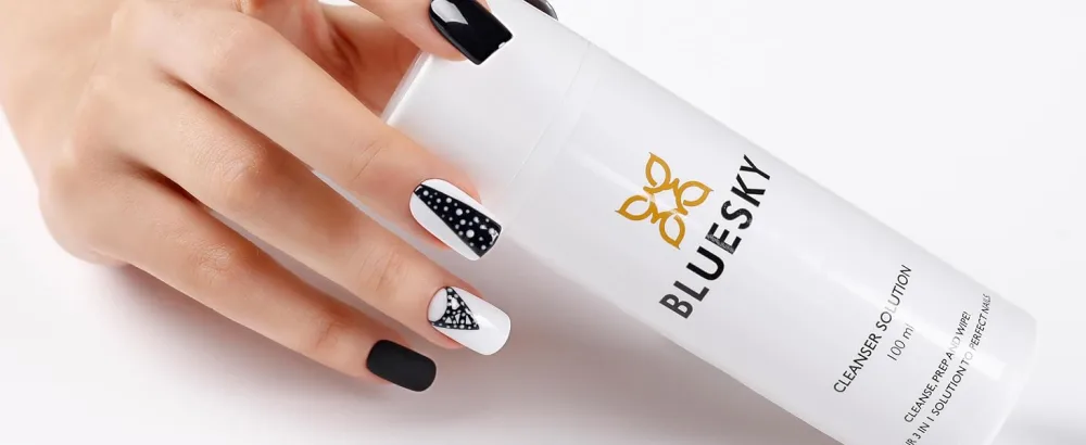 Bluesky 2 in1 Nail Brush & Pusher - cleanser