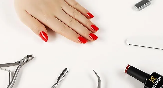 Bluesky 2 in1 Nail Brush & Pusher - nail brushes