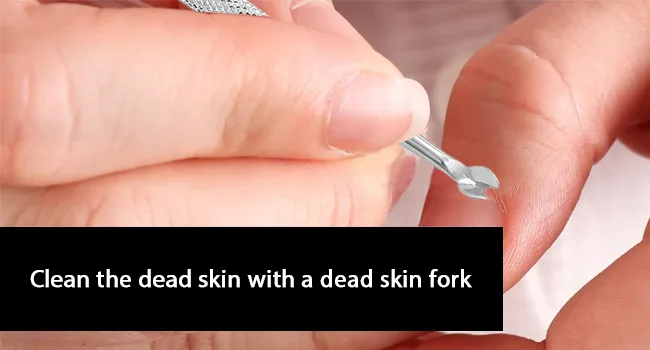 Stainless Steel Cuticle Pusher Tool Cuticle Trimmer for Manicure Pedicure - product information 6