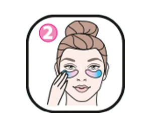 7th Heaven Soothing Hydrogel Under Eye Patches to Reduce the Appearance of Dark Circles and Fine Lines - Step 2