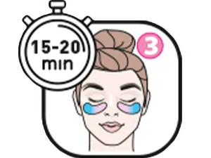 7th Heaven Soothing Hydrogel Under Eye Patches to Reduce the Appearance of Dark Circles and Fine Lines - Step 3