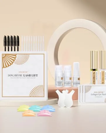 Lash Lift Eyelash Perming Kit Lash Lifting Kit Eyelash Perm Set DIY Lash Lift Set Professional Instant Lash Lift Extensions Semi-Permanent Lash Lifting Curling Perming Wave - Lash Lifting Kit
