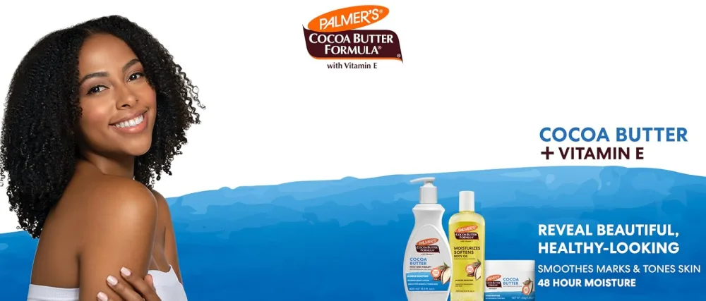 Palmer s Cocoa Butter Retexture & Renew Exfoliating Body Lotion - product information 1