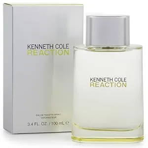 Kenneth Cole Reaction Eau de Toilette Spray for Men 3.4 Fl Oz (Pack of 1) - Kenneth Cole Reaction