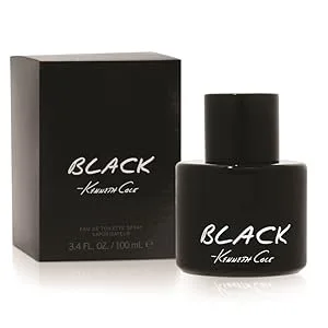 Kenneth Cole Black Eau de Toilette Spray Cologne for Men 6 Fl Oz (Pack of 1) Unisex - Kenneth Cole Black