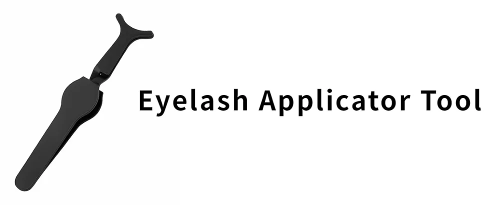 Eyelash Applicator Tool Black Lash Applicator Tool Stainless Steel for Loading and Unloading False Eyelashes - product information 4