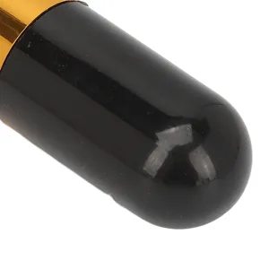 Chubby Cosmetic Brush Chubby Blending Cosmetic Brush Black Golden Soft Nylon Fiber Professional for Travel - 1410230067211-3