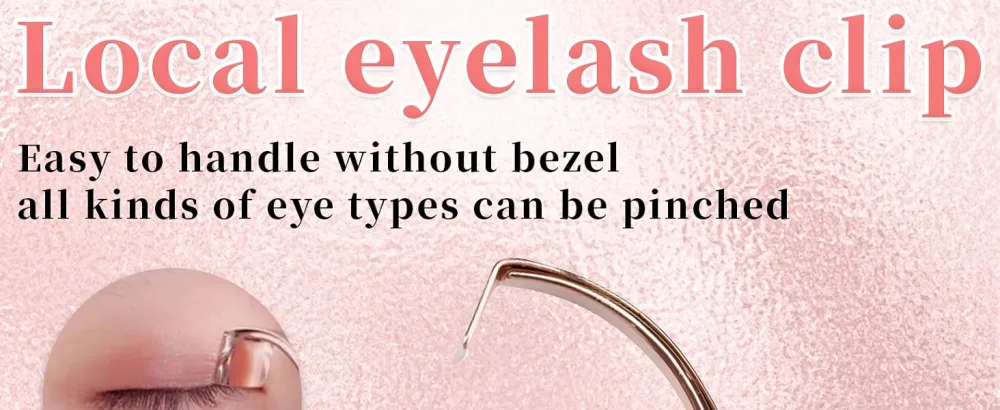 Eyelash Curler Local Lash Curler for Comfortable Cushion No Pinching or Pulling(Rose Gold) - product information 4