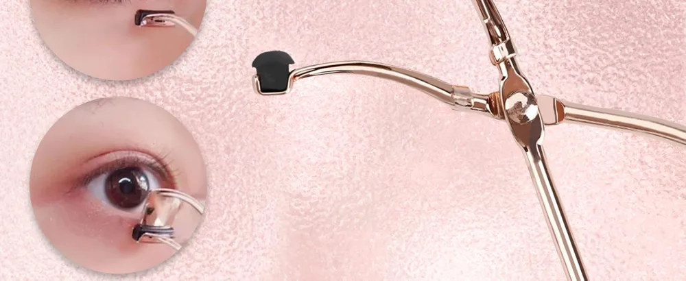 Eyelash Curler Local Lash Curler for Comfortable Cushion No Pinching or Pulling(Rose Gold) - product information 5