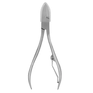 Curved Cuticle Trimmer Cuticle Remover Pedicure Pliers Stainless Steel Clipper Portable Manicure Tool for Nails Toenails - 1411190036111-3