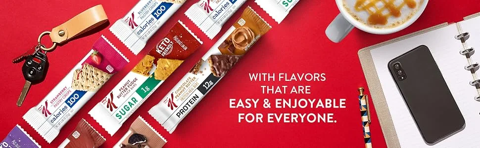 Kellogg's Special K Protein Bars, Meal Replacement, Protein Snacks, Strawberry, 20 Count (Pack of 1) - with flavors that are easy and enjoyable for everyone