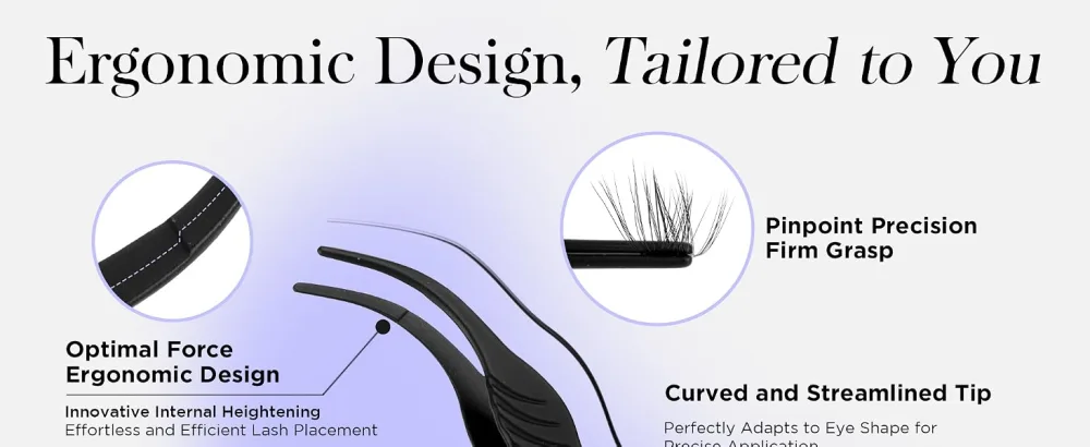 BEYELIAN Tweezer Clusters Eyelash Applicator Tool - BEYELIAN