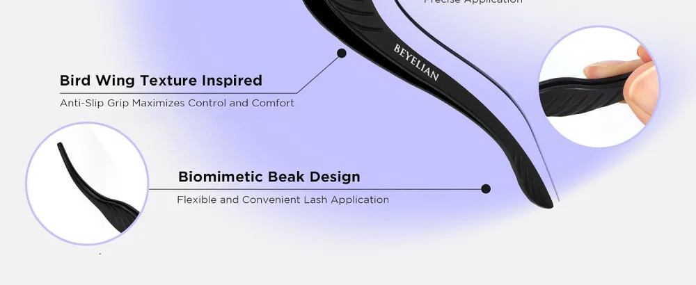 BEYELIAN Tweezer Clusters Eyelash Applicator Tool - BEYELIAN