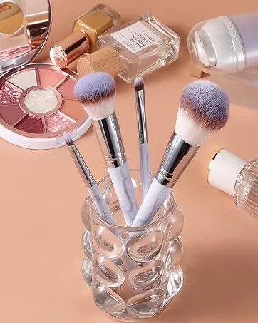 Double Ended Makeup Brush Two-In-One Makeup Brush for Creating a Gorgeous Foundation Brush for Liquid Makeup Brochas Para Maquillaje Patrick Ta Blush Foundation Makeup Brush Blush Brush - brocha para base de maquillaje