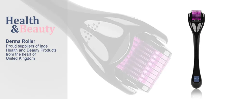 Inge Derma Roller | Derma Roller | 0.5mm 540 Titanium Needle Roller - derma roller