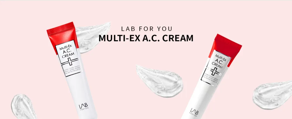  LAB FOR YOU Multi-Ex A.C. Cream | Spot treatment | Korean cosmetics | blemish relief | teatree leaf oil | 20ml/0.7 fl.oz - product information 7