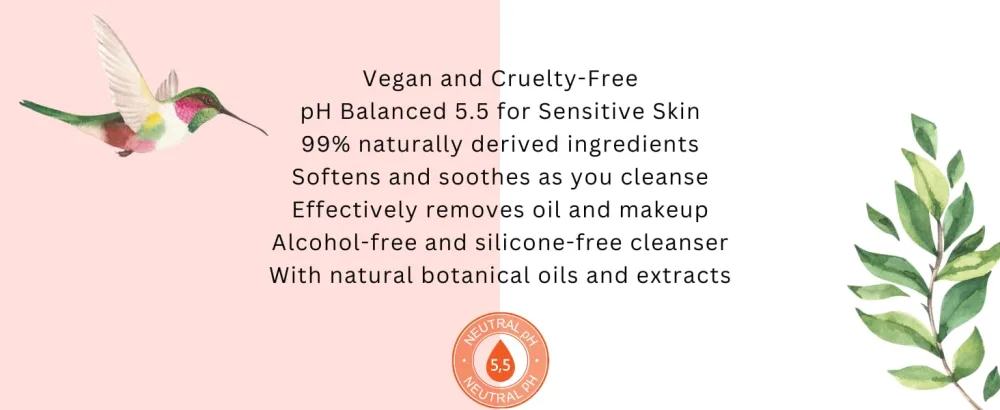 Fine Line Apothecary - 99% Natural - Clay Cleansing Lotion - Kaolin Clay Tea Tree Mint. Gently Cleanse Hydrate. pH 5.5 Sensitive Skin.150ml - product information 4