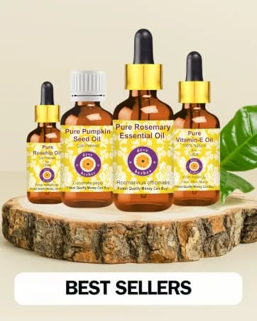 Deve Herbes Pure Rangoon Root Oil (Combretum indicum) with Glass Dropper Cold Pressed 2ml (0.06 oz) - card 1