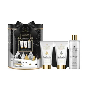 The Luxury Bathing - Sparkling Pear & Nectarine Blossom - Winter Love Hand Care Duo - gift