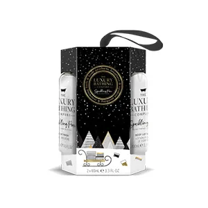 The Luxury Bathing - Sparkling Pear & Nectarine Blossom - Winter Love Hand Care Duo - gift