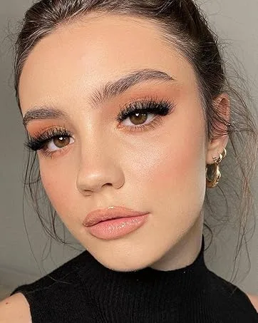 False Eyelashes Faux Mink Fluffy Cat Eye Lashes 3D Dramatic Natural Eyelash Wispy Curly Full Volum 10 Pairs Charming - lashes