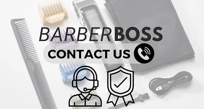 BarberBoss Professional Facial Trimmer Beard Trimmer Men Hair Clipper Compact Design Precision Control Dial 2 Speed Settings USB Charge Ceramic & Titanium Blade LED Display QR-2089 - QR-2089