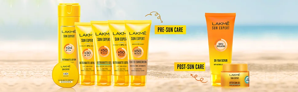 Lakme Sun Expert SPF 24 PA ++ UV Lotion 120ml - product information 5