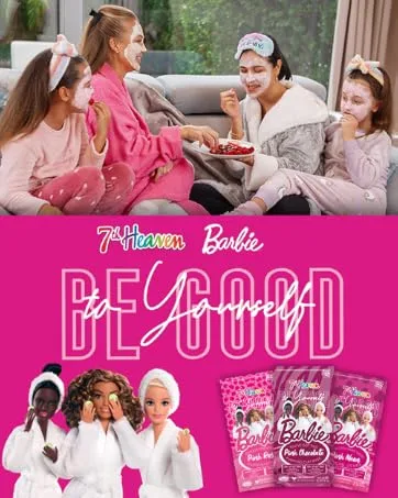 7Th Heaven Coconut & Clay Peel Mask - Barbie Brand