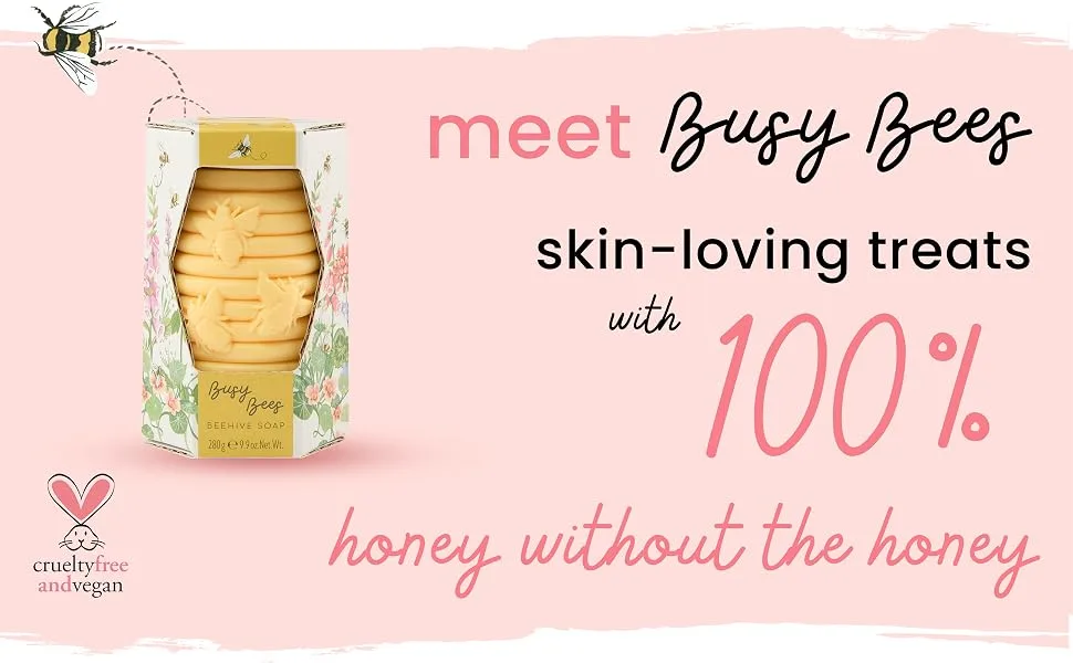 Heathcote & Ivory Busy Bee's Beehive Soap | 280g - Heathcote & Ivory Busy Bee2s Beehive Soap 2