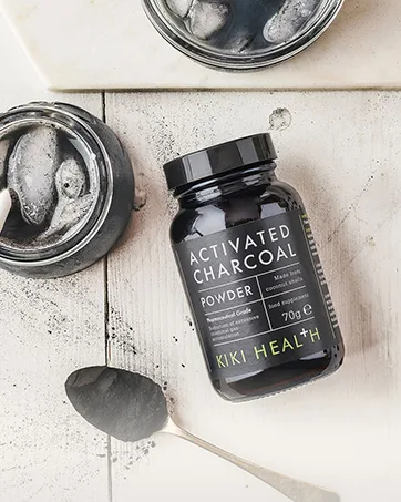 KIKI Health - Ionic Iron Liquid High Concentration Drops - 5mg Iron per Serving - 100% Natural Minerals for Optimal Mineral Balance - 50 millilitres - Charcoal