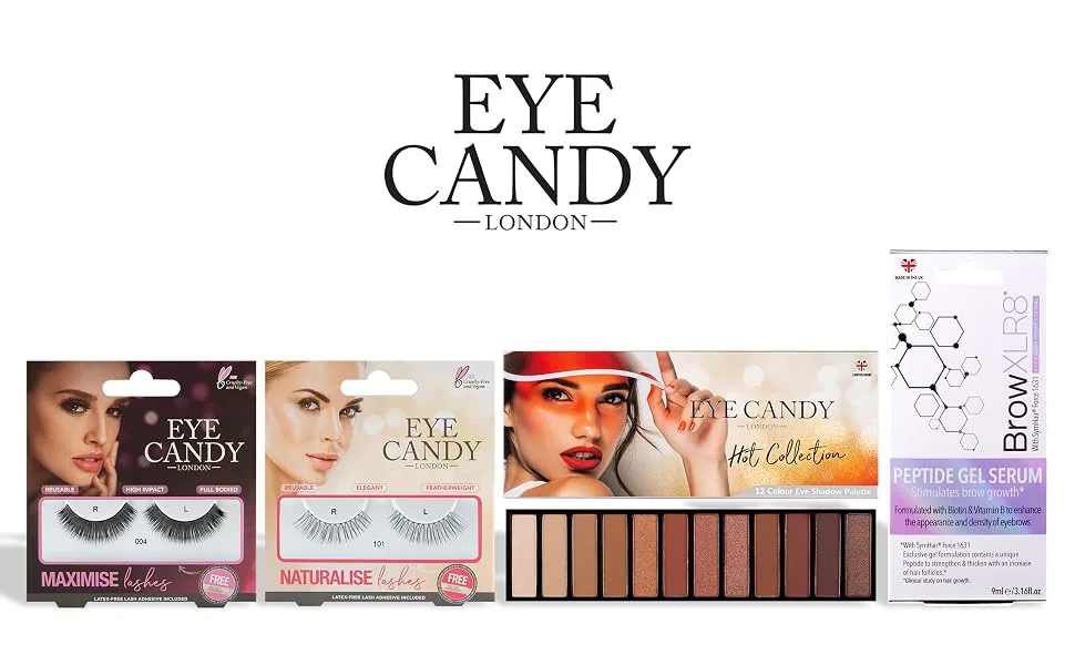 Eye Candy False Eyelashes Out of Darkness - Aurora Black Ophelia - Eye candy lashes palettes serums