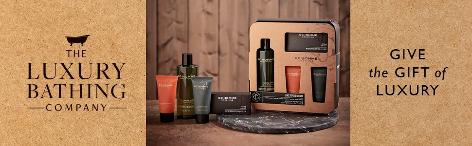 GC Homme Men's Classic - Black Pepper & Mandarin - Full Body Cleanse - gift