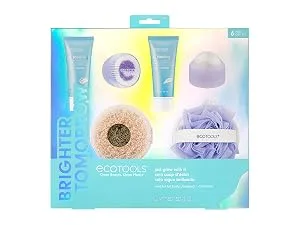 EcoTools Limited Edition All Eyes on Me Makeup Brush Holiday Kit Stocking Stuffer Premium Makeup Brushes Travel Sized Mini Brushes 5 Piece Gift Set - product information 8
