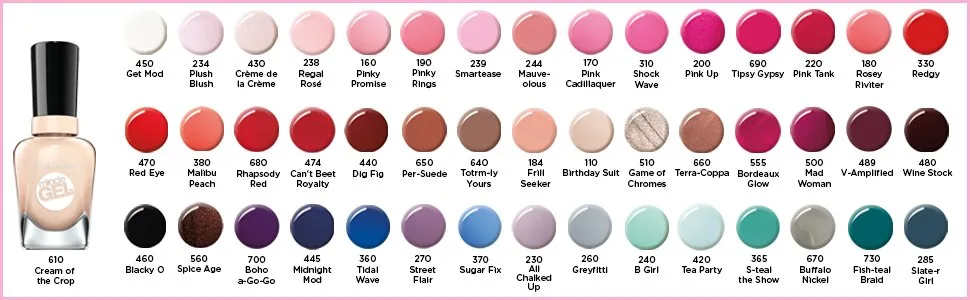 Sally Hansen Miracle Gel Nail Polish Proper P-Rose - product information 6