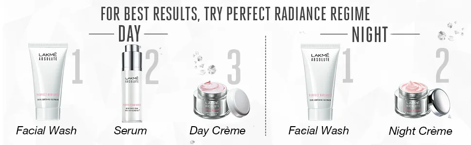 Lakme Absolute Perfect Radiance Skin Lightening Facewash 50g - product information 5