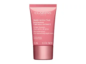 Clarins Gift Set For Women | Multi-Active Collection 67.3ml | Worth Over 70 Save 26% | Multi-Active Day Cream 50ml Multi-Active Night Cream 15ml Lip Comfort Oil 04 Pitaya 1.4ml - Multi-Active Night 15ml