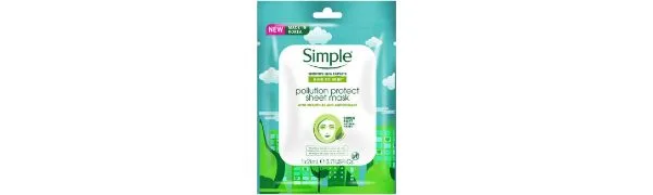 Simple Kind to Skin Pollution Protect Sheet Mask - product information 1