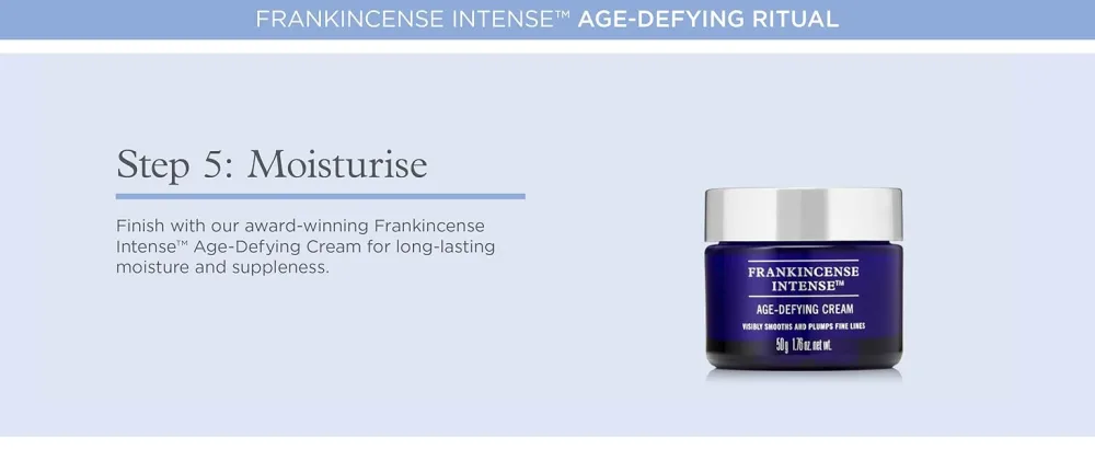 Neal's Yard Remedies Frankincense Intense Age-Defying Cream | Protect & Enhance Plumpness | 50g - product information 9