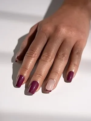 Nail HQ Pretty In Plum Square Nails - Nail HQ Pretty In Plum Square Nails