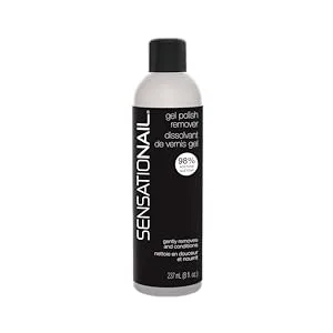 SENSATIONAIL Peel Off Nail Shield Base Strips (2 in 1 solution) - SensatioNail Remover Liquid