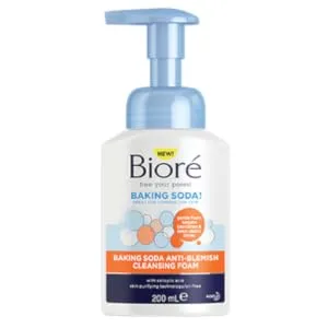 Biore Baking Soda Anti Blemish Cleansing Foam 200 ml - product information 1